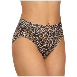 NWT Hanky Panky Classic Leopard French Brief Panty Classic Leopard Brown L